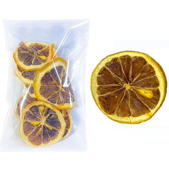 Засушений лимон  жовтий, 20г  ± 10 (с30312)