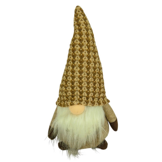 Новорічна м'яка іграшка Гном  26 см (L01136)