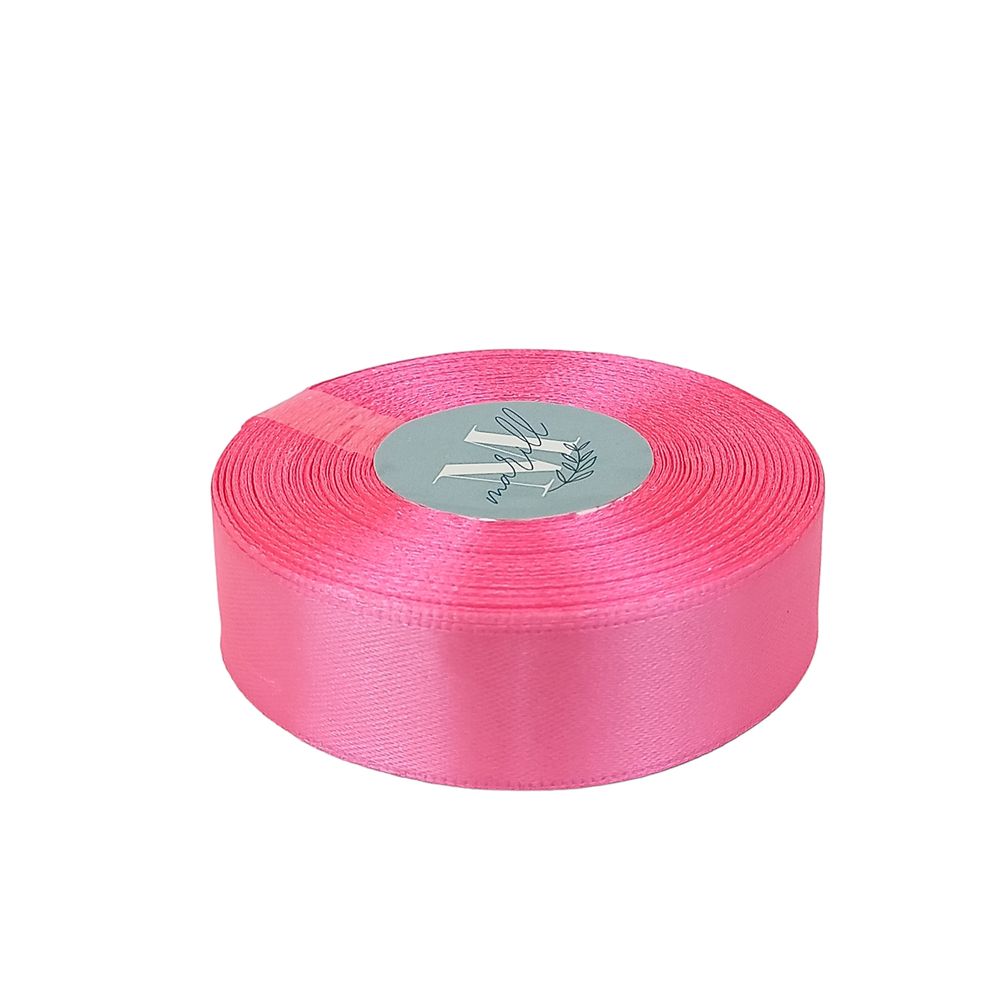 Атласная лента 2,5см x 33м Розовый Marill (LA2533-05)