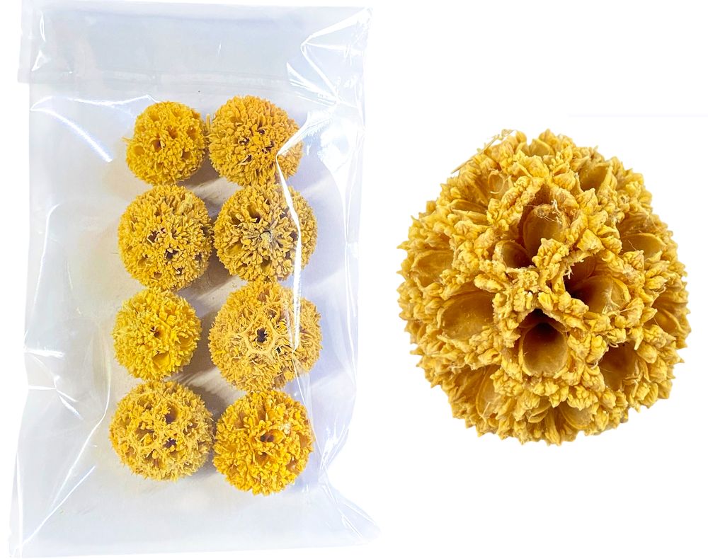 Кульки сухоцвіту, натуральний, 20г ±10 (с30546)