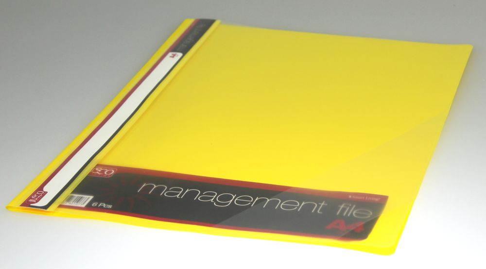 Тека пластик JS803 (801073)  \UNICORN\швидкозшивач\6 кольорів (JS803)