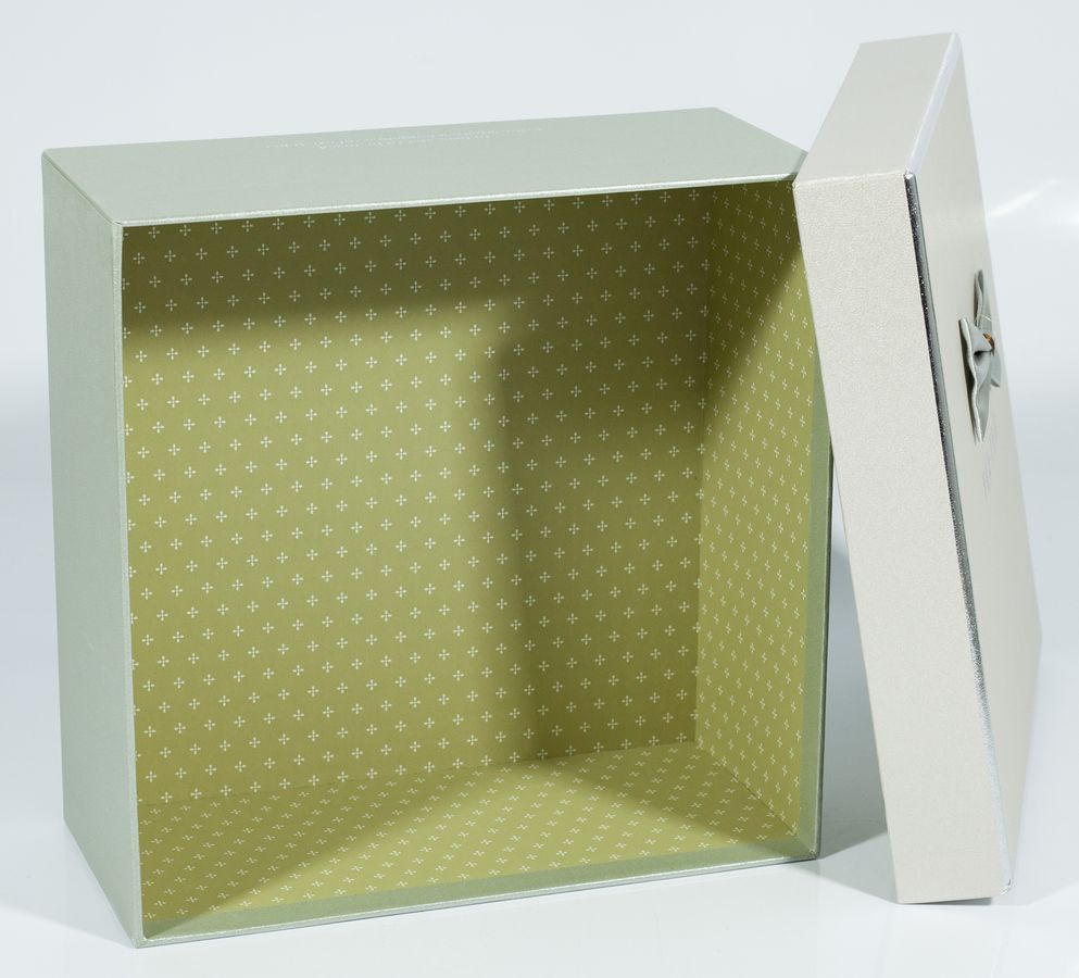 Подарункова коробка JKZ-64, квадратна "For you" пудра з сірим, 21х21х10cm/17х17х9/14х14х7cm   3шт. в наборі (JKZ-64)