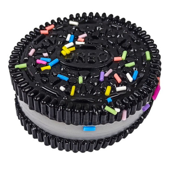 Сквиш орео печенье таба сквиш антистресс черный 6,5 х 2,5см (713008 black)