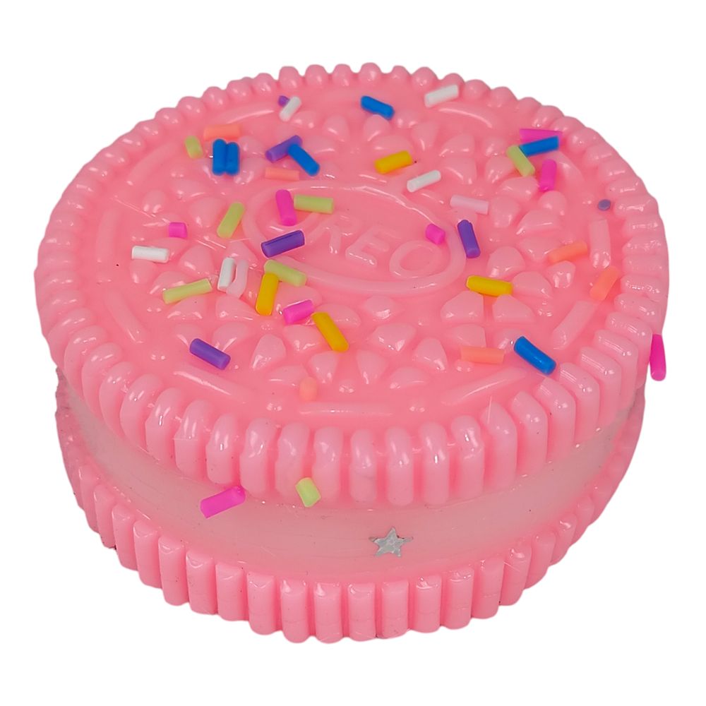 Сквиш орео печенье таба сквиш антистресс розовый 6,5 х 2,5см (713008 pink)
