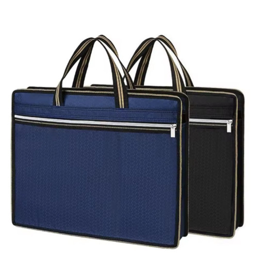 Портфель тканевий, на замочку, 38 х 31см (27-2)