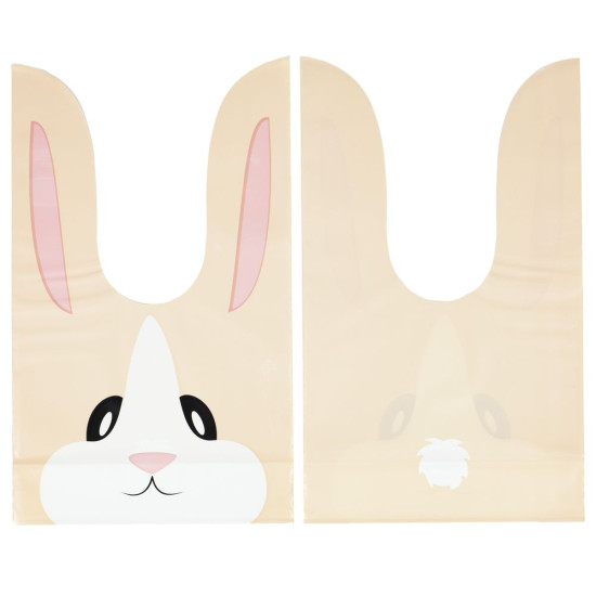 Пакет поліетиленовий  з вушками зайка  23х13,5х5 см, 50шт. в упак (575-2-17)