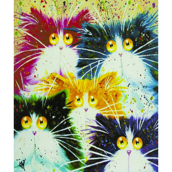 Картина за номерами "Щаслива родина" 40 * 50см, крас.-акрил, кисть-3шт. (1 * 5) (9264)