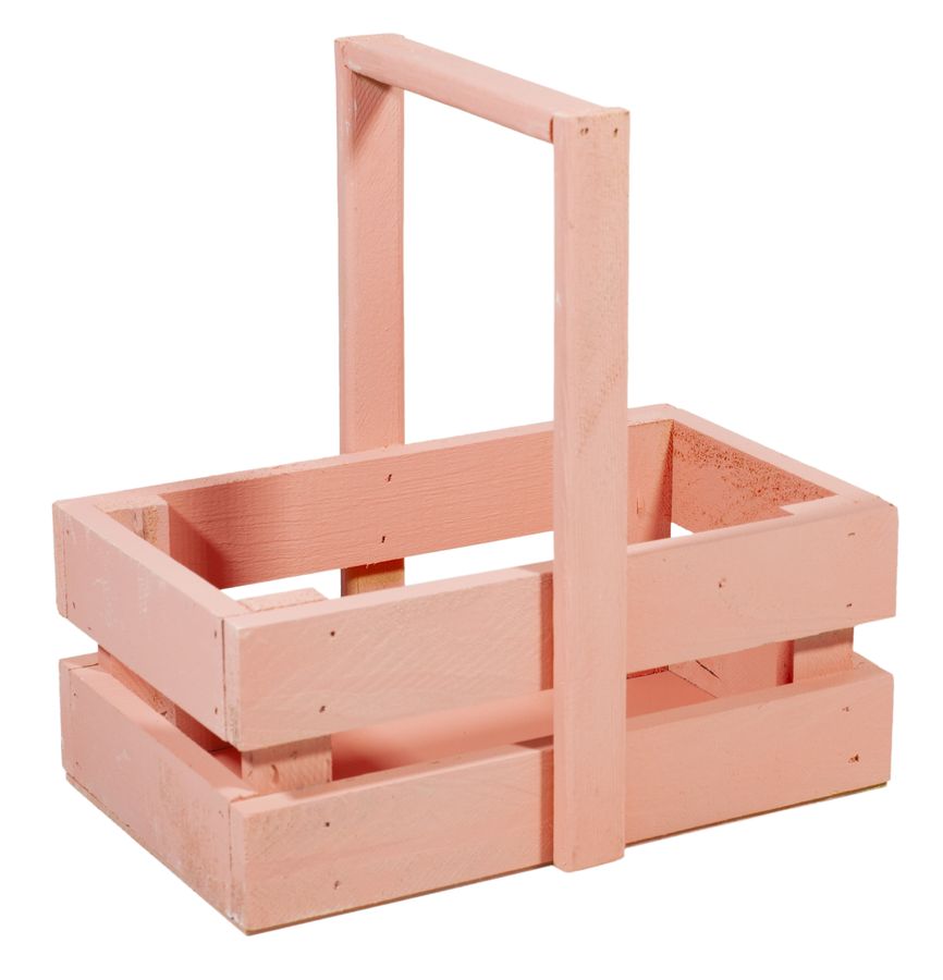 Ящик корал дерев'яний маленький BW-03    25\25\15 (BW-03 coral)