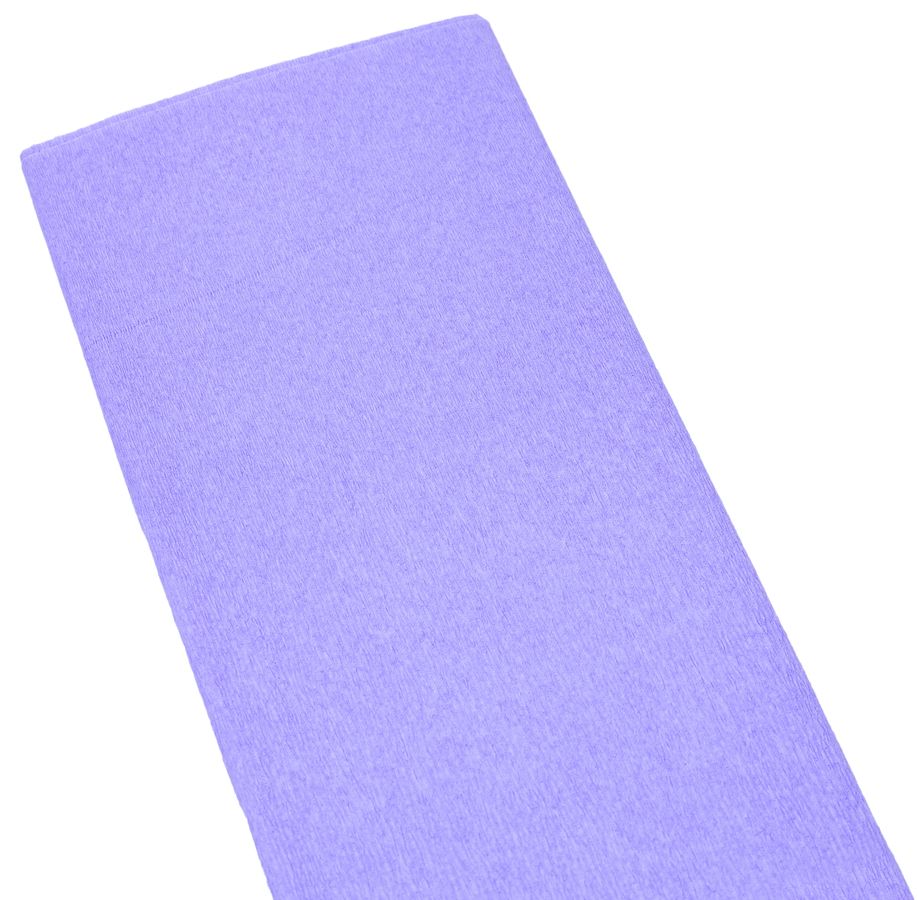 Светло-сиреневая  креп-бумага 100% (KR110-80709)