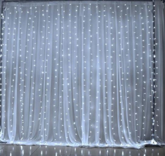 Водоспад 400 LED 3м*2м, білий Білий Unison (1532-03)