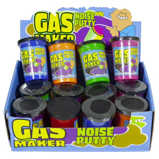 Слайм "Gas maker" надуваються інд / запаювання, 12шт /уп (6310)