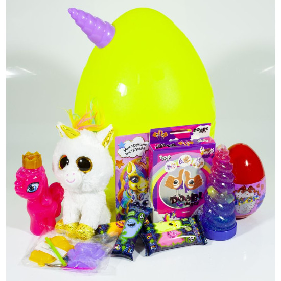 Яйце розвиваюче для дітей маленьке "Єдиноріг" Unison (USB-01-01)