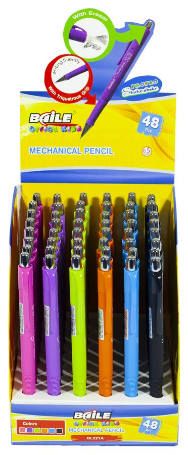 Карандаш механический 0,5мм Разноцветный Unison (BL-221А)