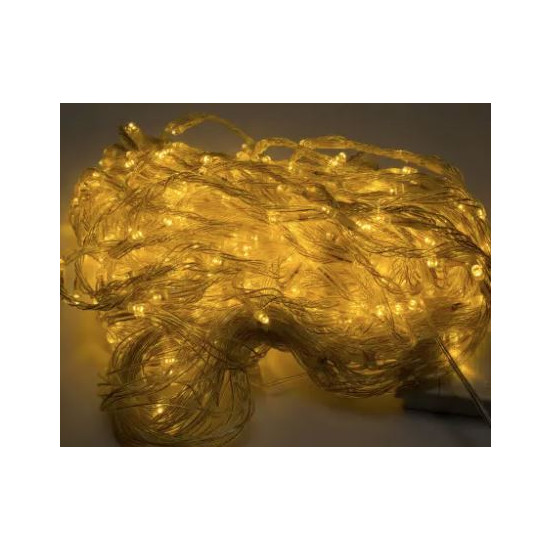 Гирлянда водопад 480 LED 3м х 3м теплый белый Желтый Unison (1533-07)