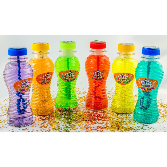 Бульбашки мильні ТРУСИШКА 300мл, неонові з глітерним або перламутровим наповнювачем Різнокольоровий Unison (T 300)