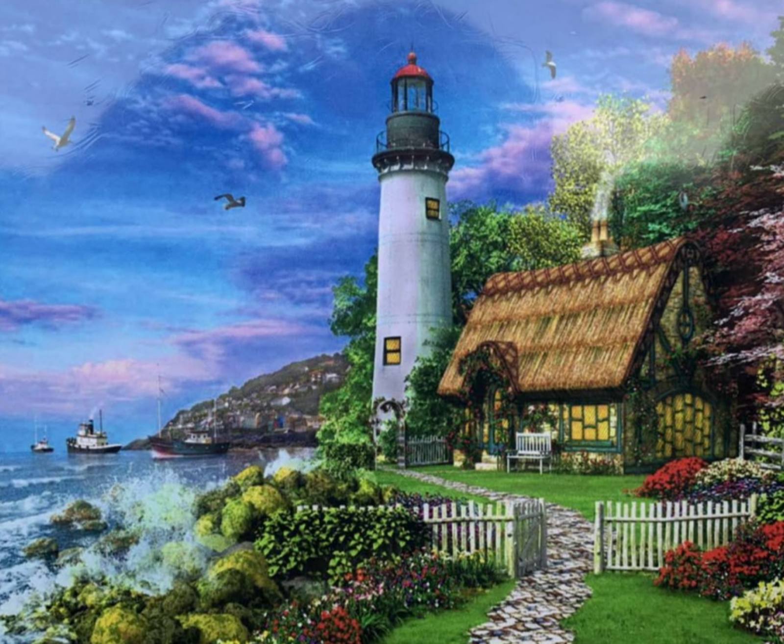 Картина по номерам 40 х 50см "Маяк" OPP Разноцветный Unison (6392EOTG_O)