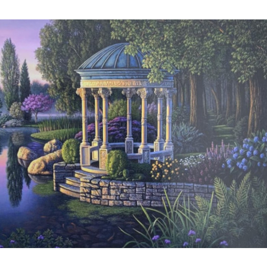 Картина за номерами "Альтанка" 40 * 50см, крас.-акрил, кисть-3шт. 6359EOTG_B Різнокольоровий Unison (6359EOTG_B)