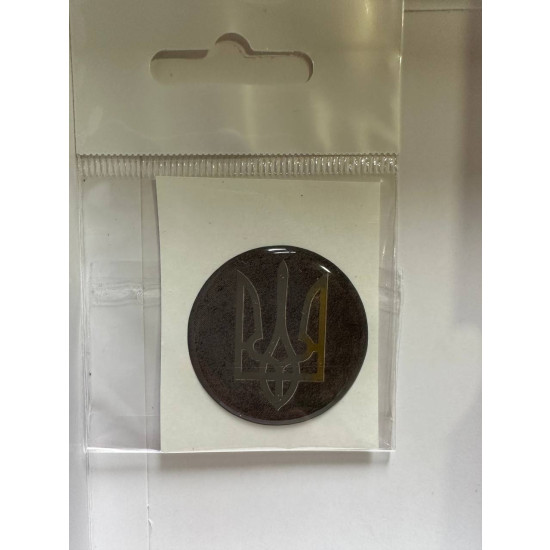 Наклейка   об'ємна 3D  "Герб України" ,  -35мм (SSU-1016)