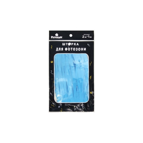 ФОТОЗОНА  2м х 1м, "Макарун"  блакитна Блакитний Pelican (872123)