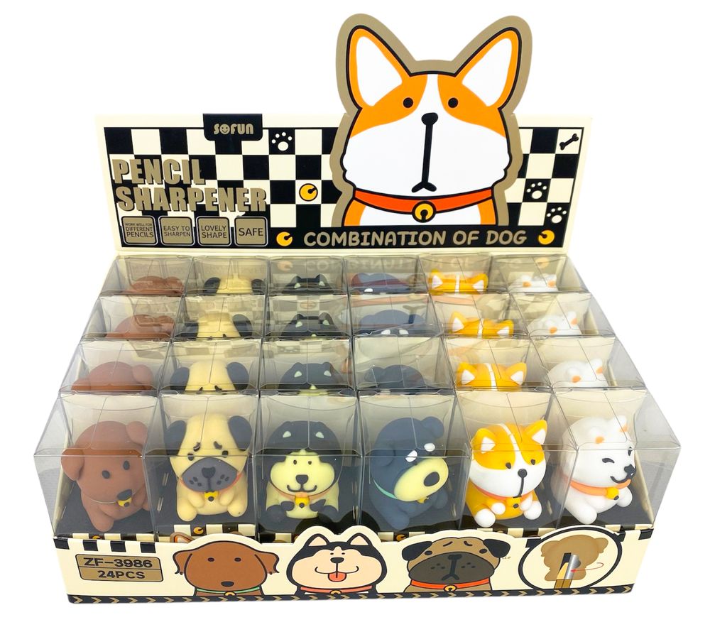 Стругачка собачки 3см, мікс (ZF3986)