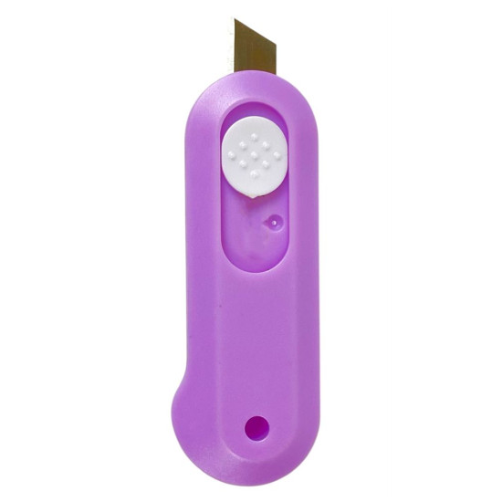 Нож канцелярский мини 9мм  на планшете (N312)