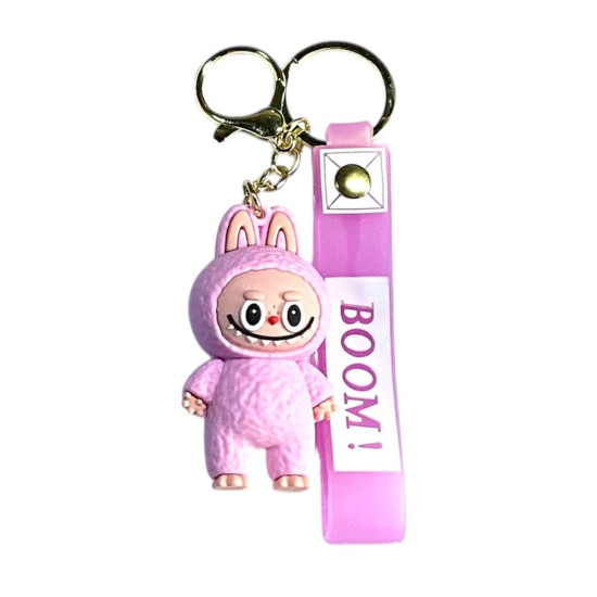 Брелок іграшка для ключів на рюкзак або сумку, Labubu  7 см-  (мікс) Різнокольоровий Без бренду (KT-11)