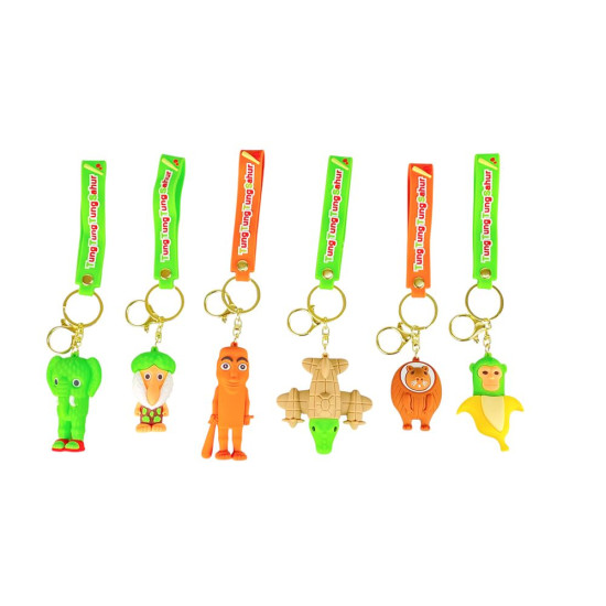 Брелок Итальянские Мемы (микс) Разноцветный Без бренда (KT-16)