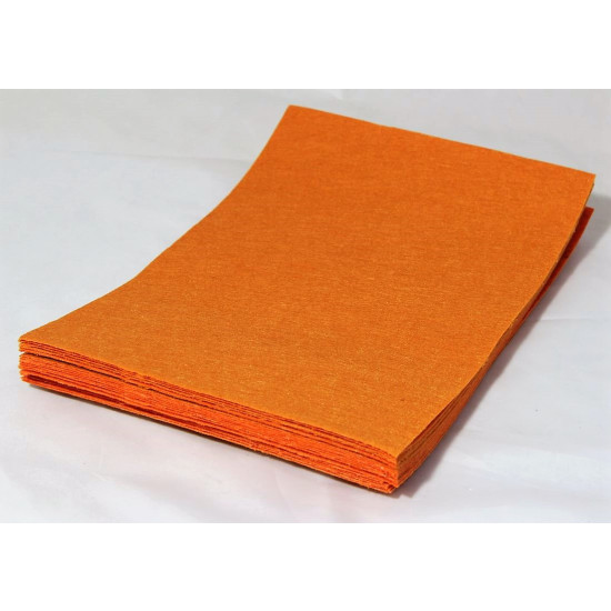 Оранжевый фетр А4 (20 листов) (7725(27))
