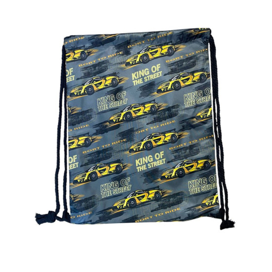 Мішок для взуття "Спорт-машини" не промокає 34 х 43см, 4 види (430-39)