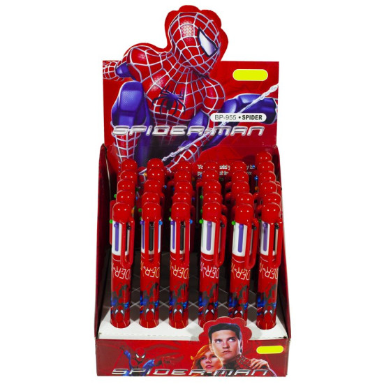 Ручка кулькова дитяча 6 кольорів "SM"L (1527-6)