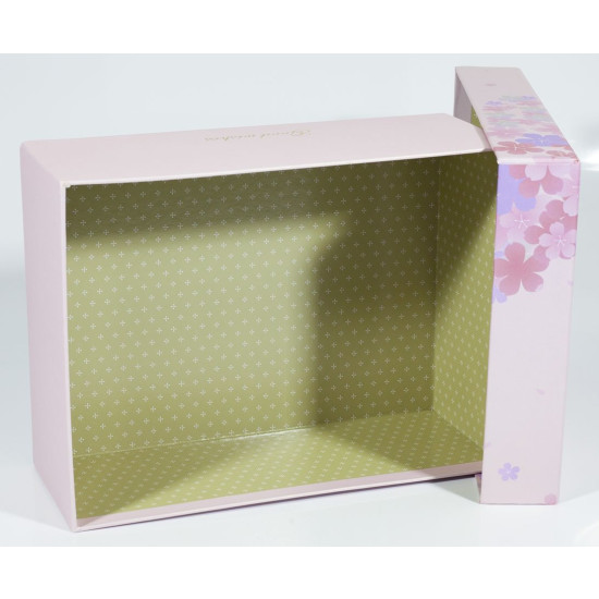 Подарункова коробка 9700-22, прямокутна рожева, 28х21х11cm/25х18х10/22.5х15.5х9cm   3шт. в наборі (9700-22)