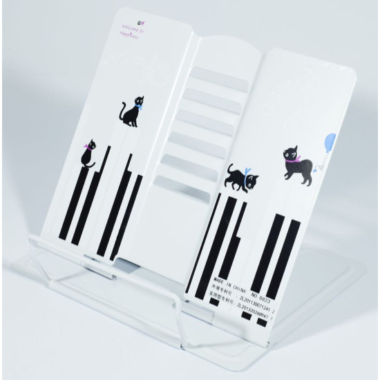 Подставка для книг металлич" Коты" 21*16,9*19см,2цв. (MQ-8823)