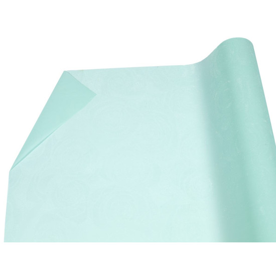 Плівка шовк троянда 0,6х5м, Аквамарин (PSR-9)