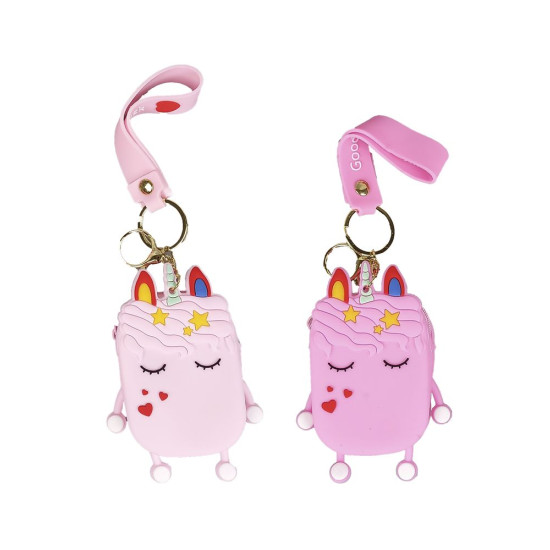 Кошелек силиконовый 11 х 6см Разноцветный Unison (2301-6)