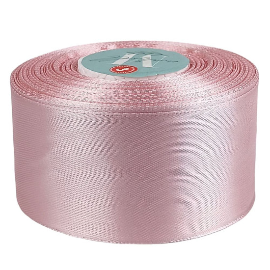 Атласная лента 4см (±5мм) x 33м Розовый Marill (LA4033-41)