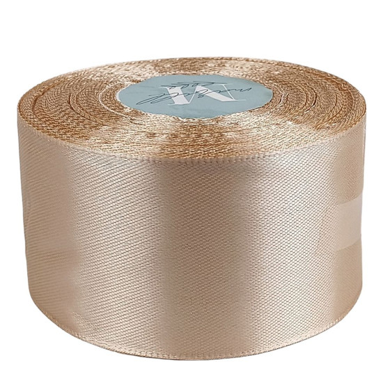 Атласная лента 5см (±5мм) x 33м Коричневый Marill (LA5033-71)