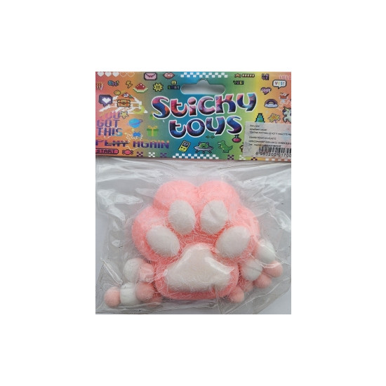 Таба сквіш антистрес X1-21 Лапка хутряна (712213)