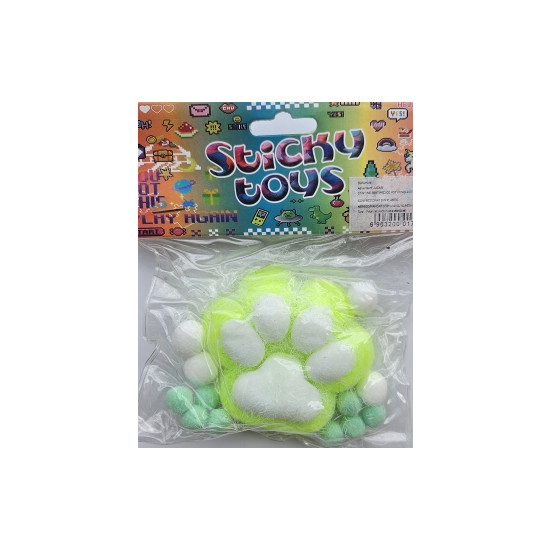 Таба сквіш антистрес X1-21 Лапка хутряна (712213)