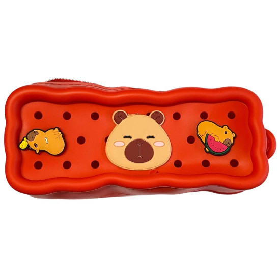 Пенал силіконовий "Капібара" 19 х 7см (8743)