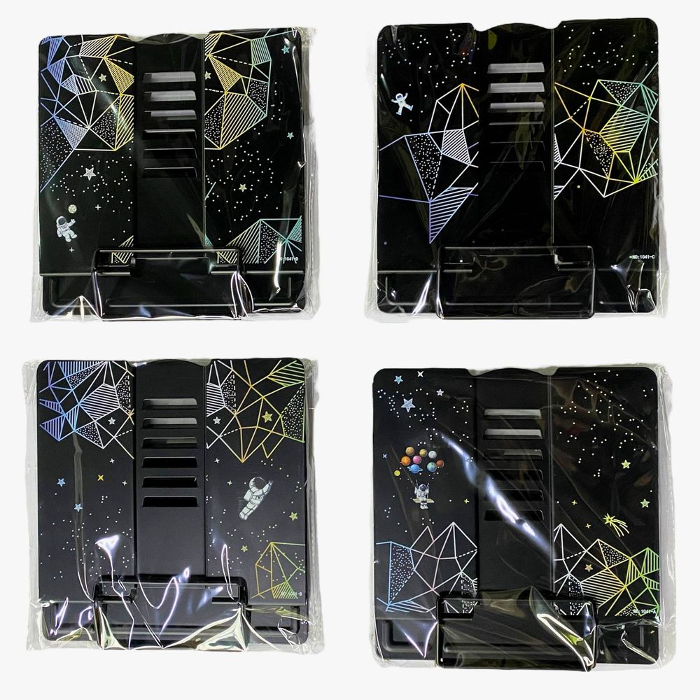 Підставка для книг металева "Space" 21 х 19 х 11см,mix (3082-B)