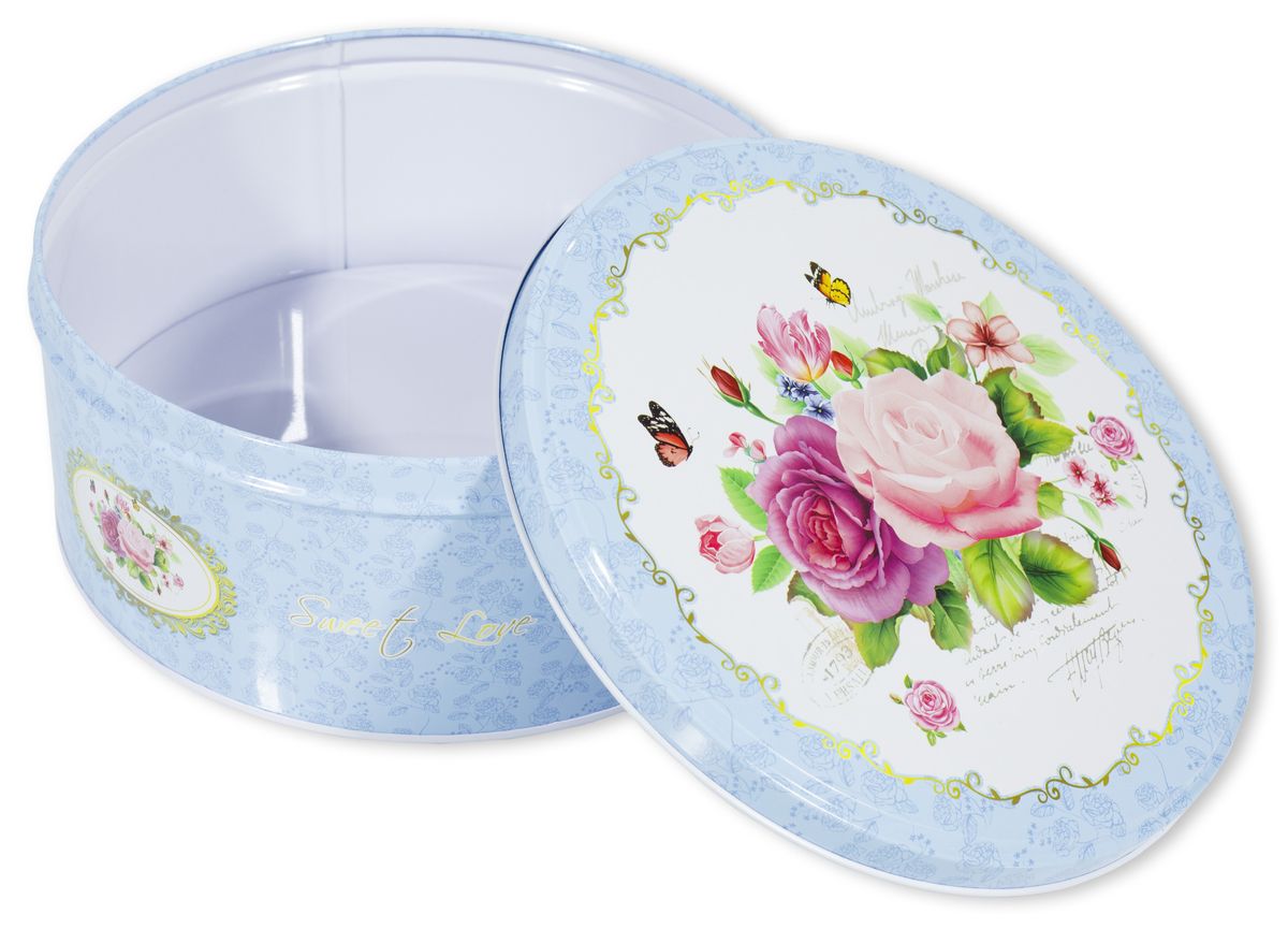 Металлическая круглая подарочная коробка MT-026-3 (MT-026-3)