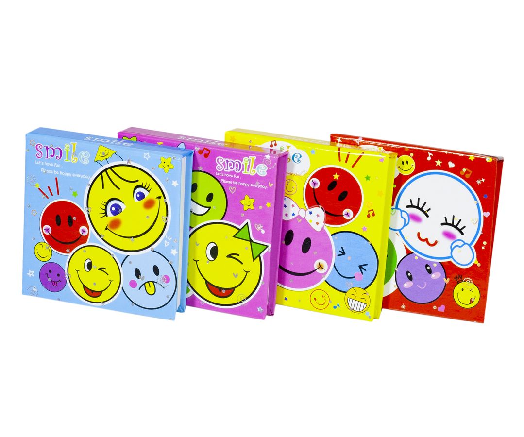 Блокнот "Смайлик" дитячий , 8x8см, 70 аркушів (BT-009)