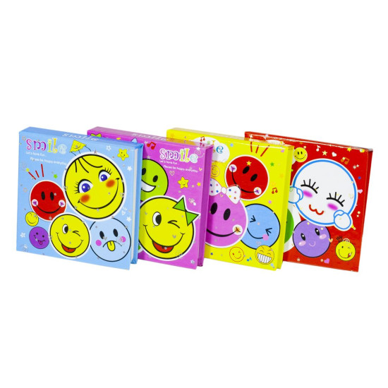 Блокнот "Смайлик" дитячий , 8x8см, 70 аркушів (BT-009)