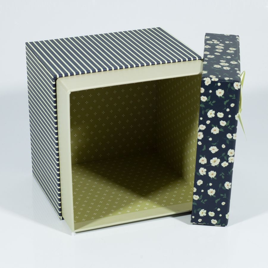 Подарункова коробка 05101-8, квадратна, 15.5х15.5х15.5cm/12.5х12.5х12.5/9х9х9cm   3шт. в наборі (05101-8)