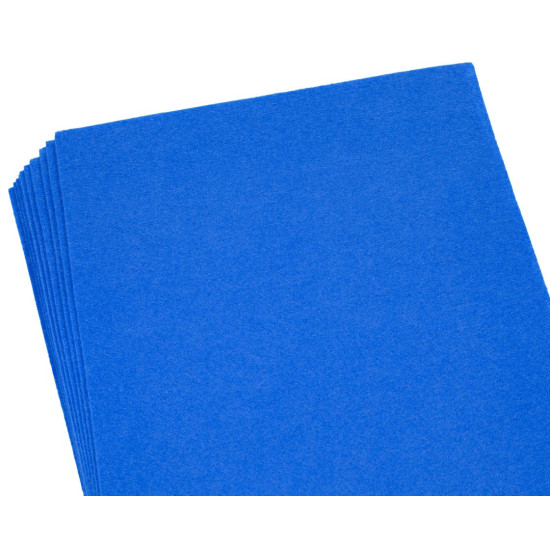 Фетр Medium MHQ170-027  20 * 30см,  10 аркушів, 1.2мм, синій (170MHQ-020)