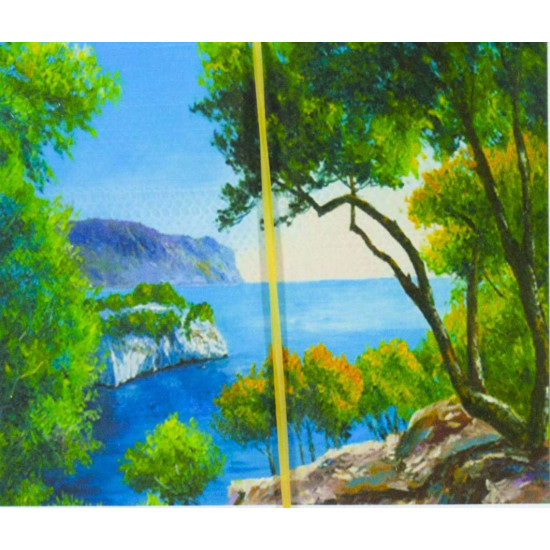 Картина за номерами "Море" 20*30см, крас.-акрил, кисть-3шт., ОРР (2318-О)
