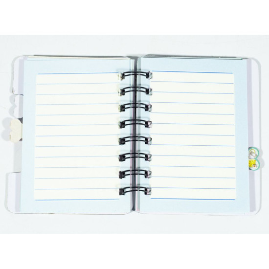 Блокнот 55 л 12 х 9см "Авокадо" спираль линия Разноцветный Unison (86K-1328)