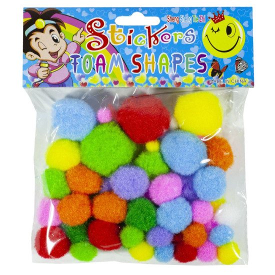 Набір для творчості "Кульки різного діаметру" Різнокольоровий Unison (272-6)