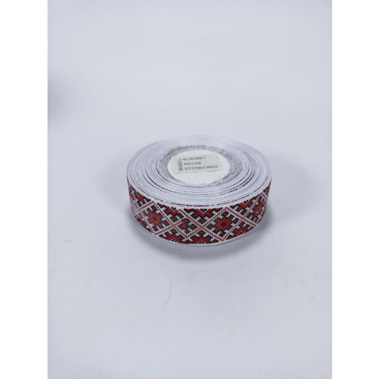 Стрічка репсова 25мм х 22м Різнокольоровий Unison (191L09002-3/ D02225)