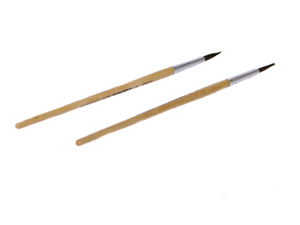 Пензлик білка №3 з пластиковим ковпачком (3-В)